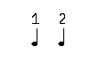 Contrerond - Ronde - Rythme 1 2